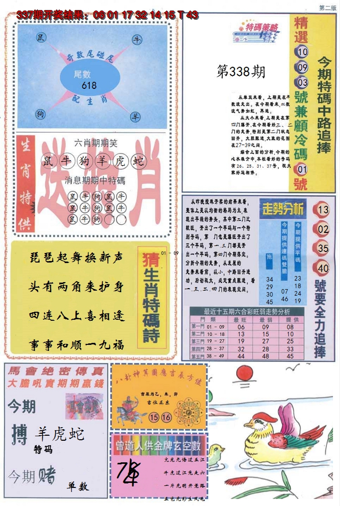 2024338期曾道人内幕消息B