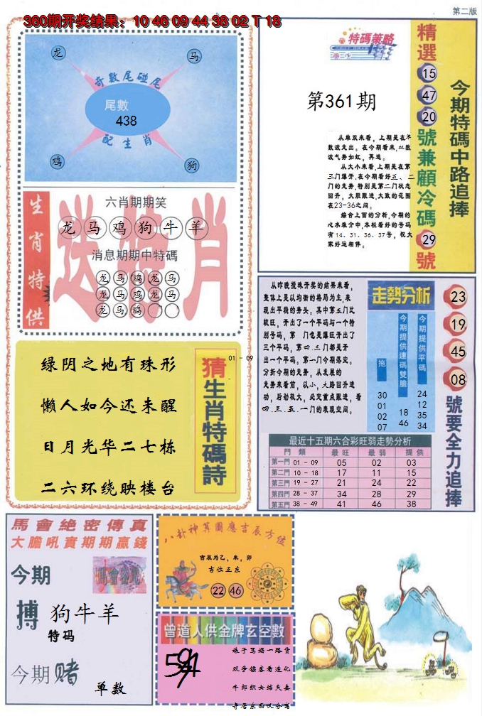 2024361期曾道人内幕消息B