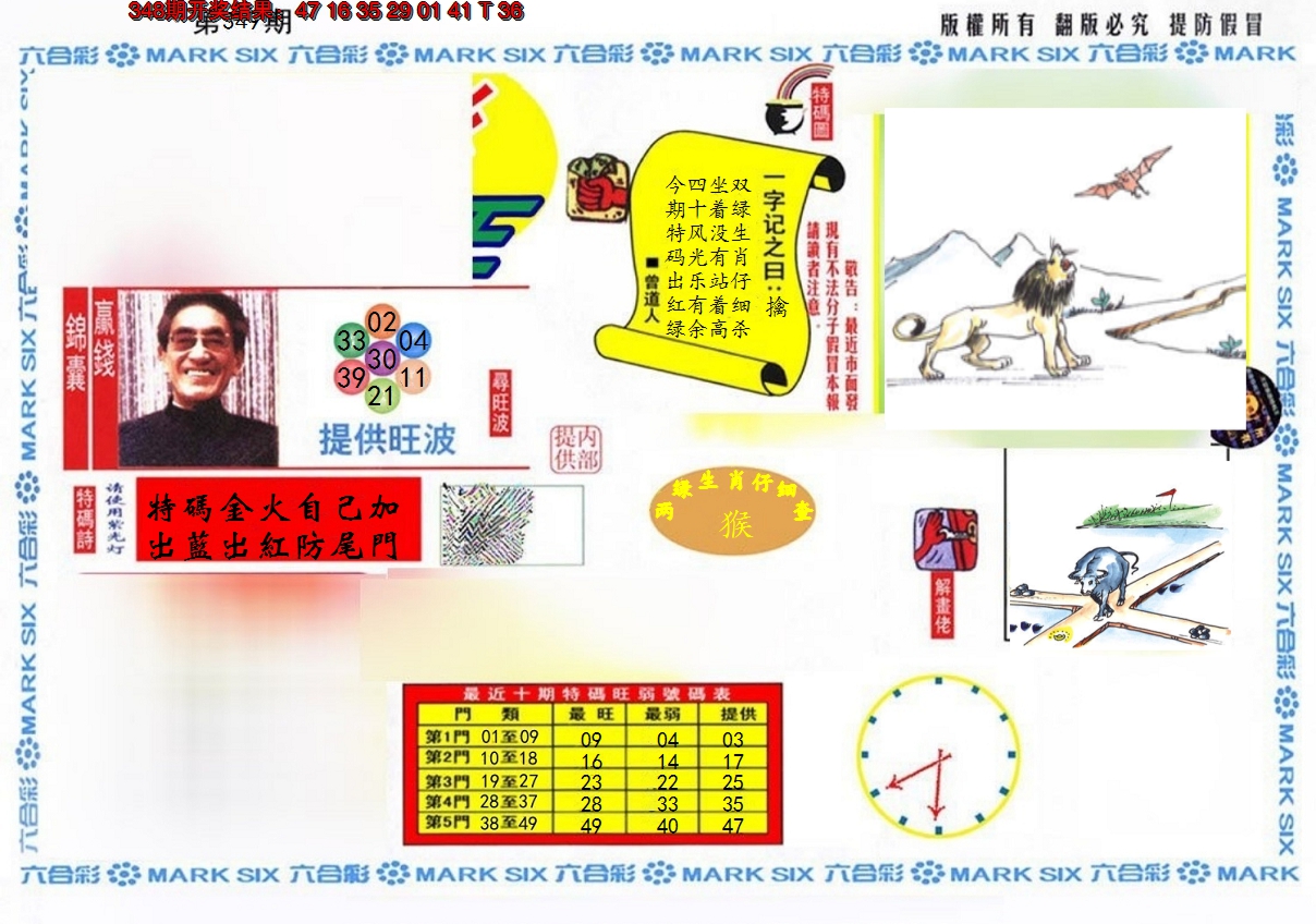 2024349期特码王(信封)