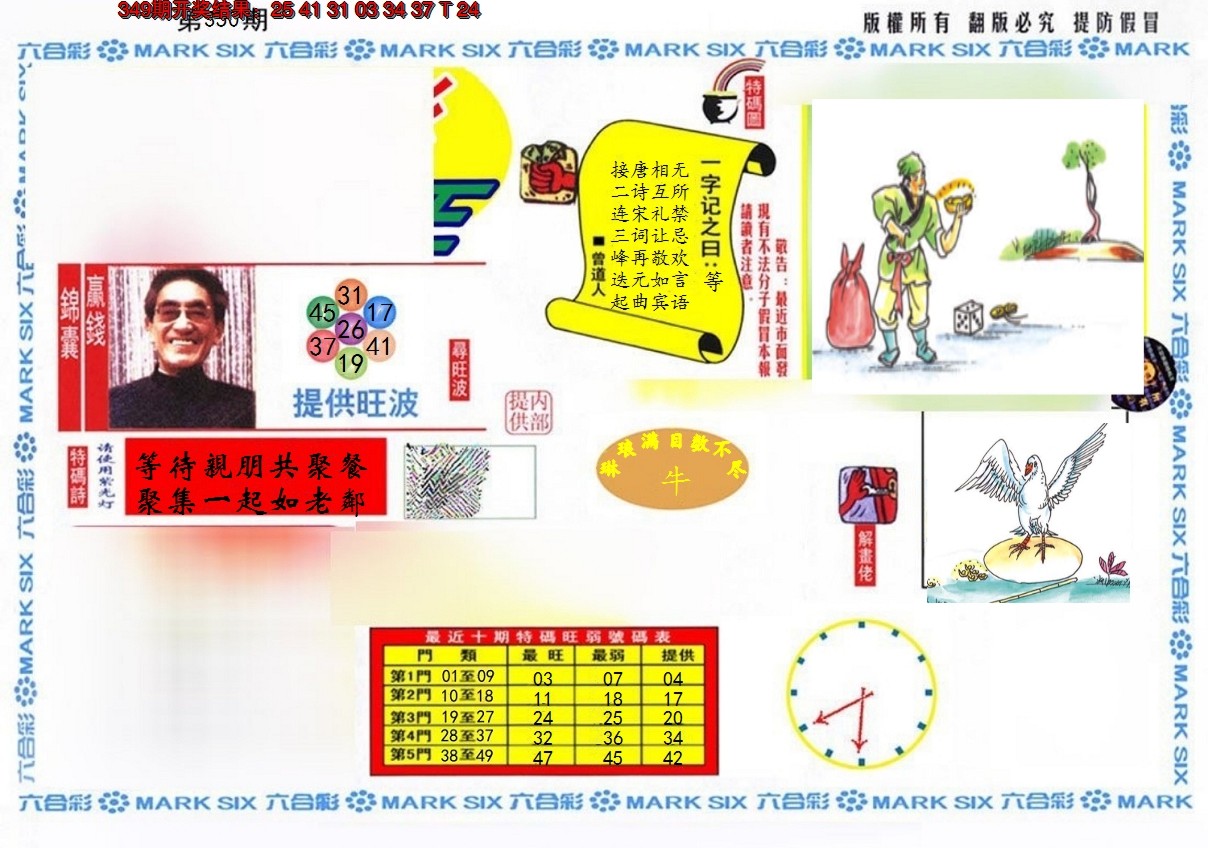 2024350期特码王(信封)