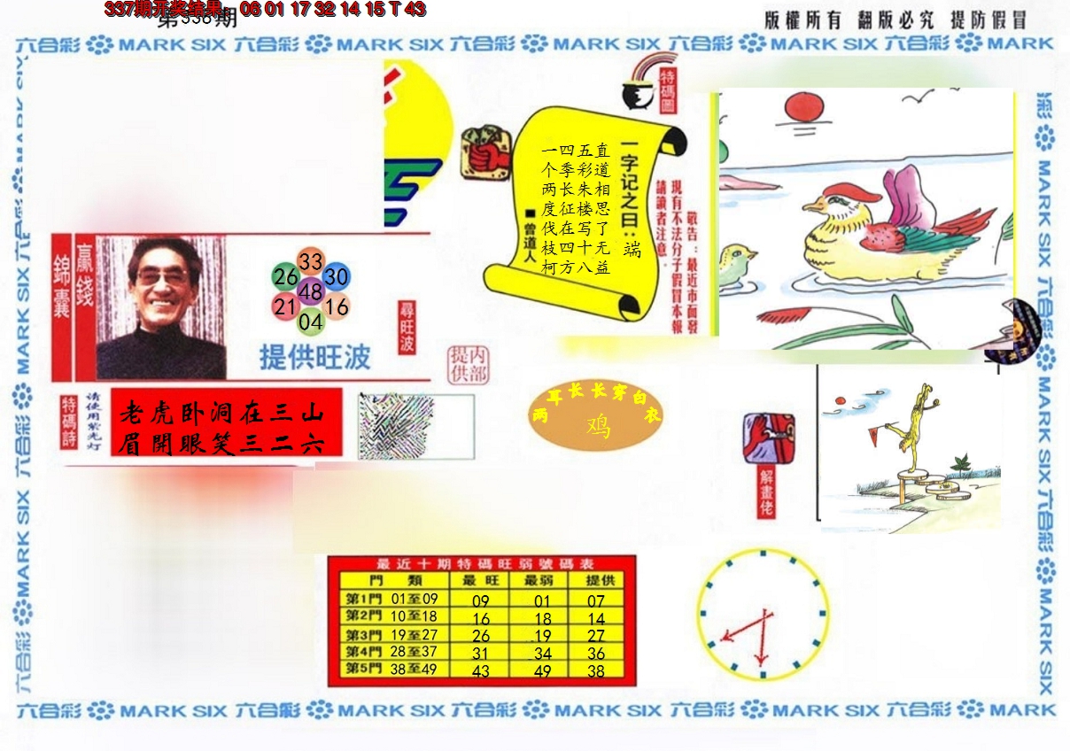 2024338期特码王(信封)