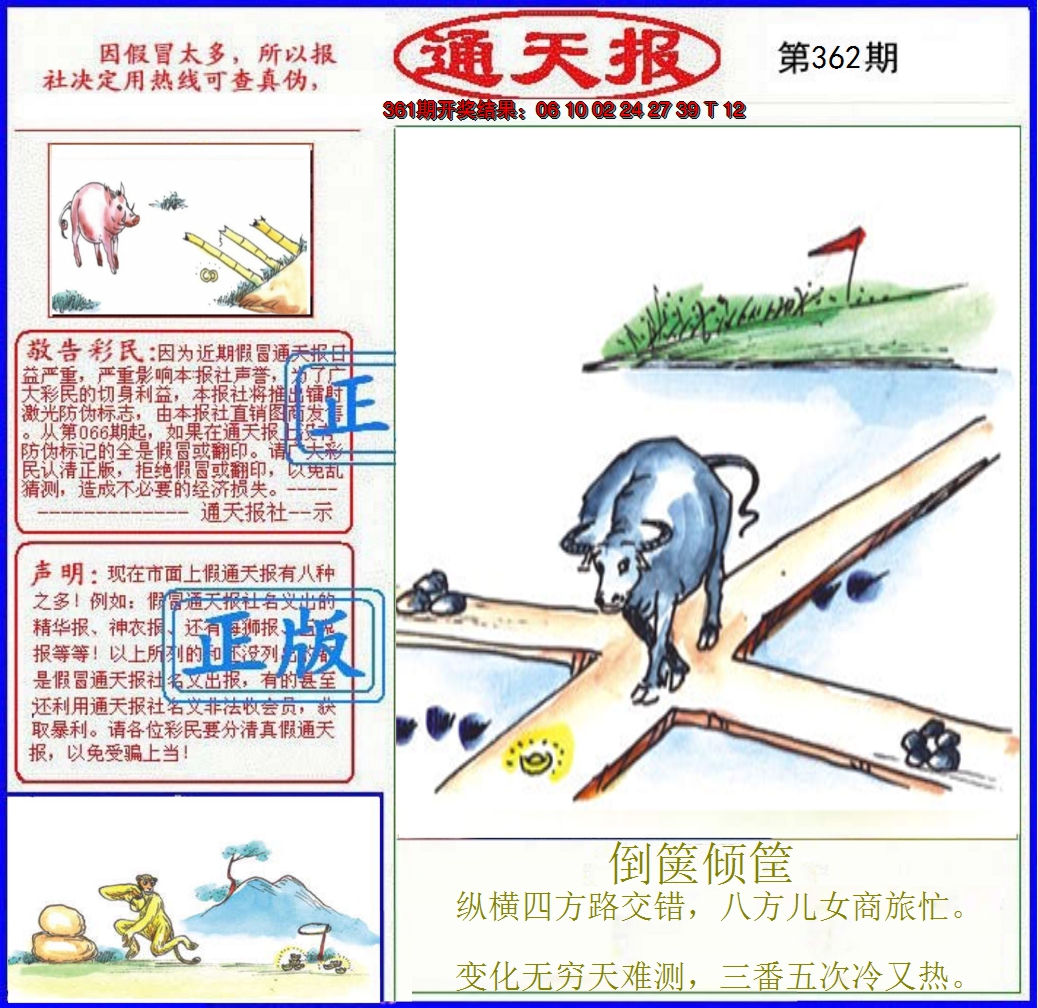 2024362期正版通天报
