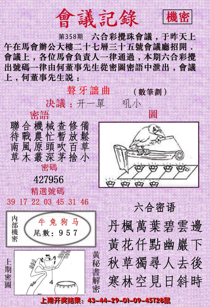 2024358期会议记录