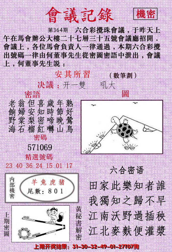 2024364期会议记录