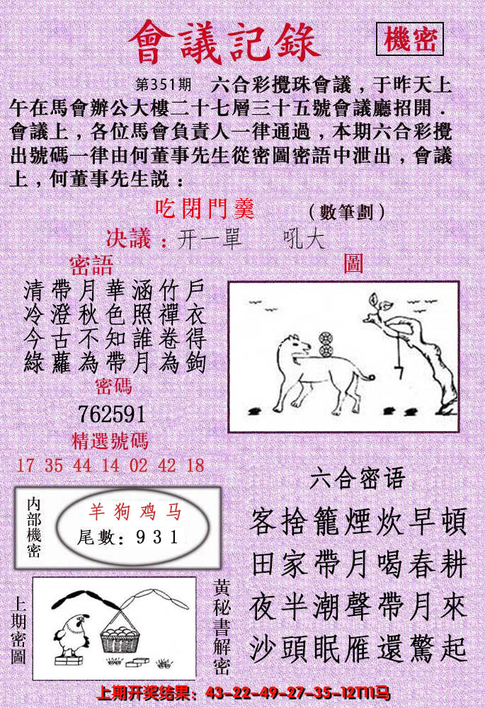 2024351期会议记录