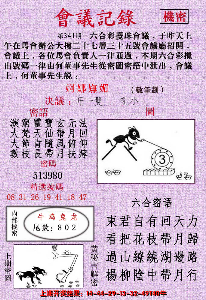 2024341期会议记录