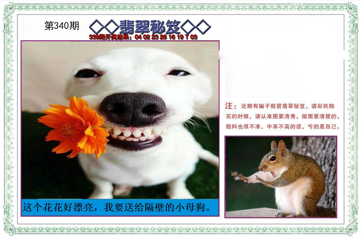 2024340期翡翠秘笈
