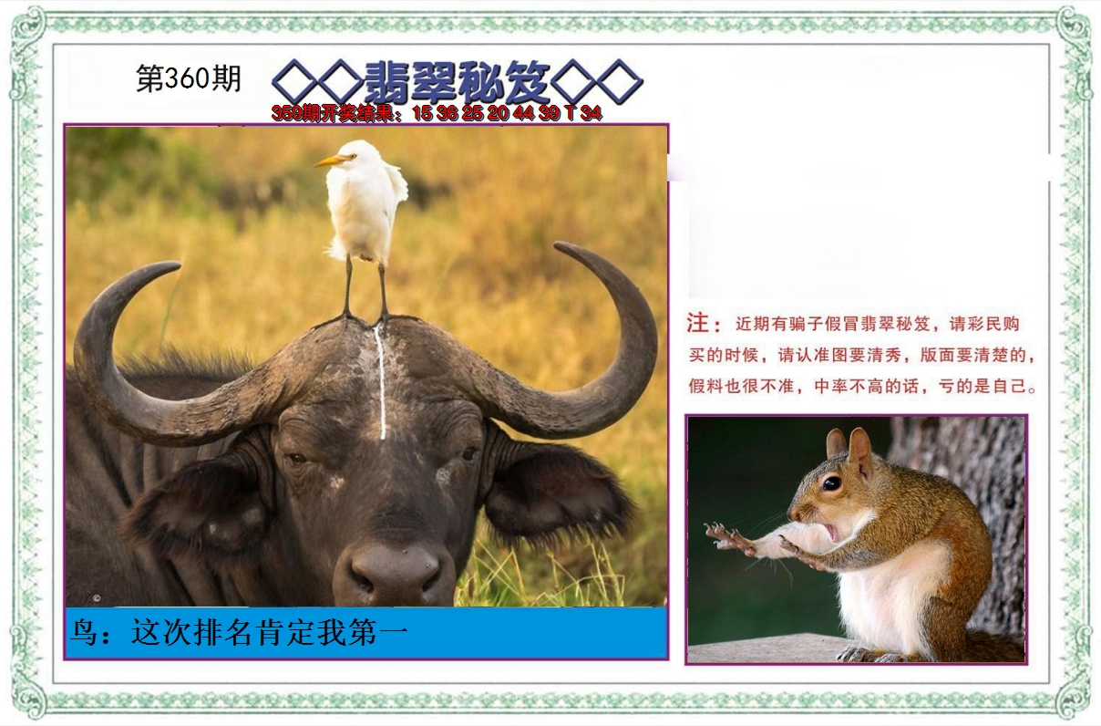 2024360期翡翠秘笈