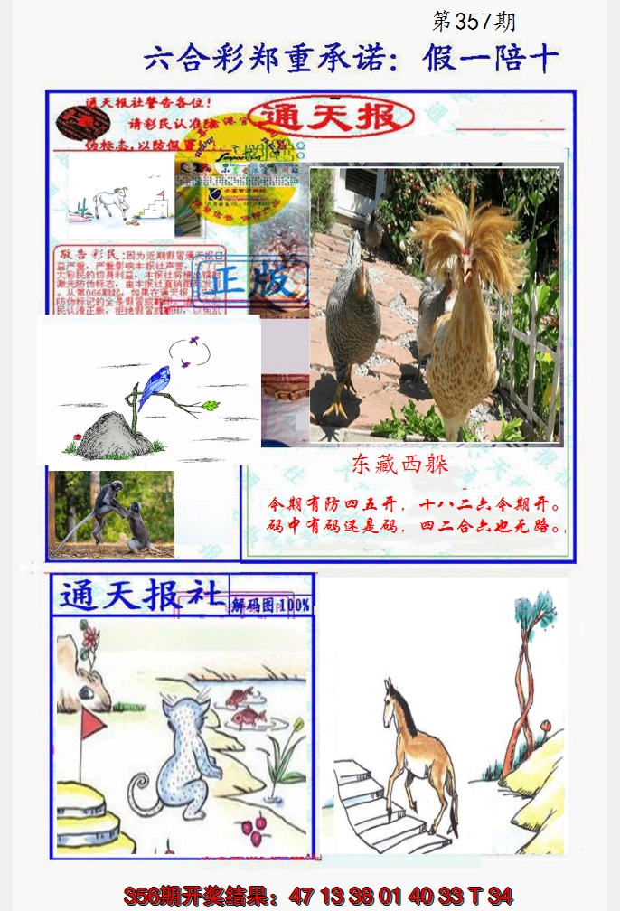 2024357期假一陪十通天报