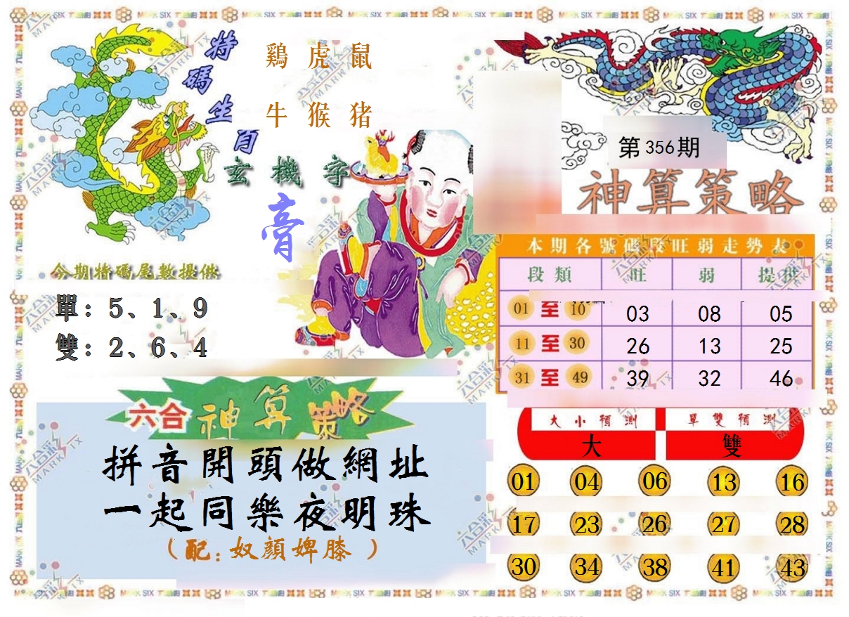 2024356期神算策略