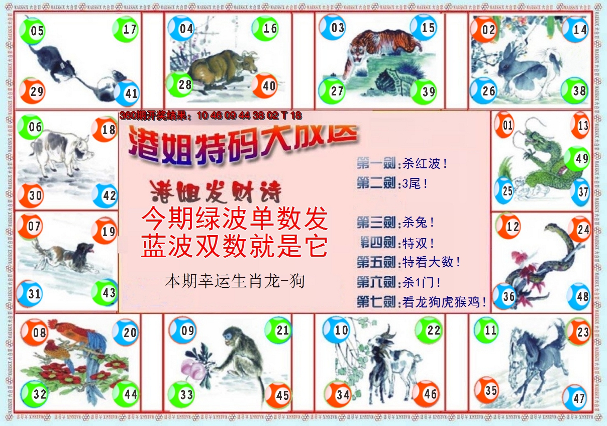 2024361期港姐密报B