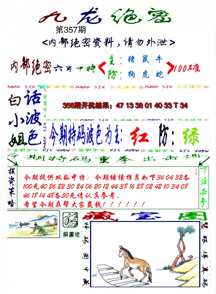 2024357期九龙密报