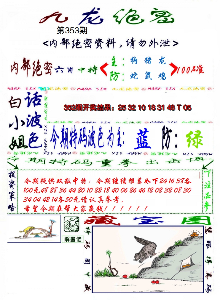 2024353期九龙密报
