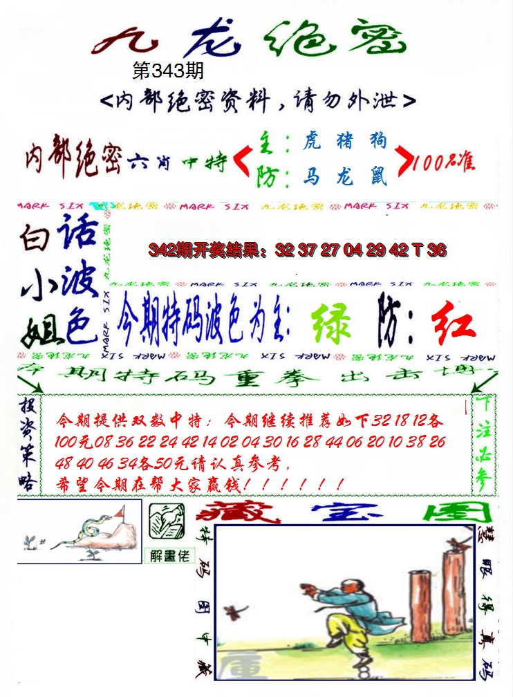 2024343期九龙密报