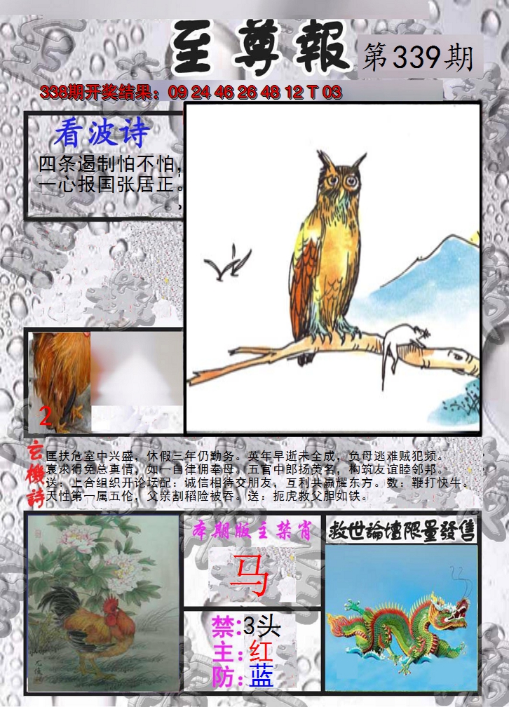 2024339期至尊报