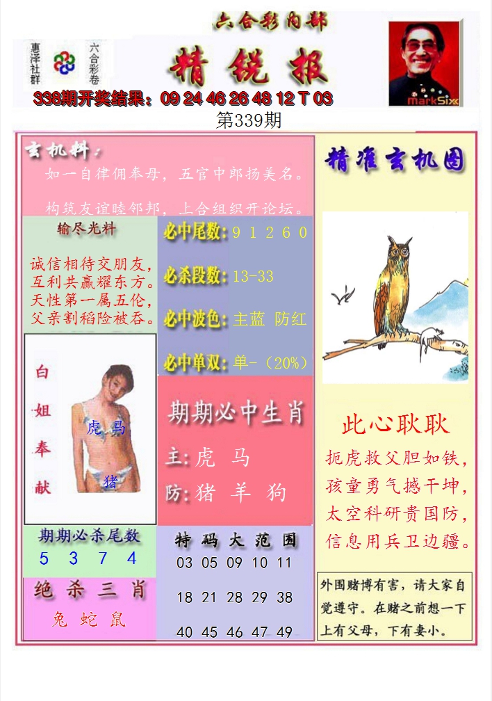 2024339期精锐报