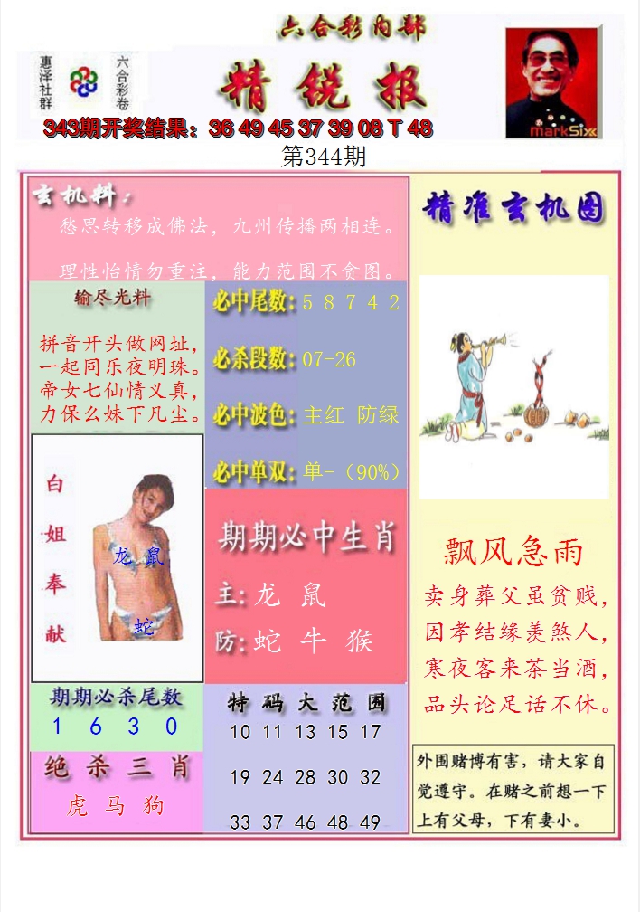 2024344期精锐报