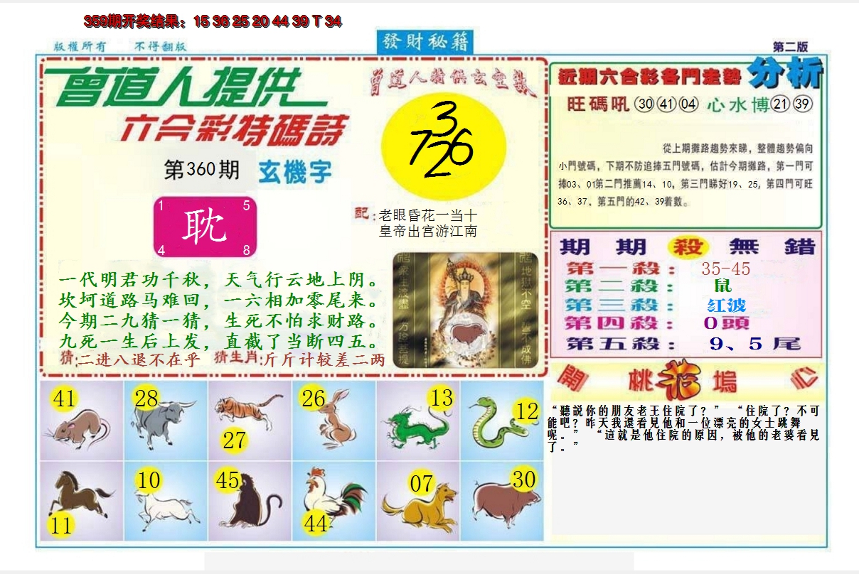 2024360期发财秘籍B