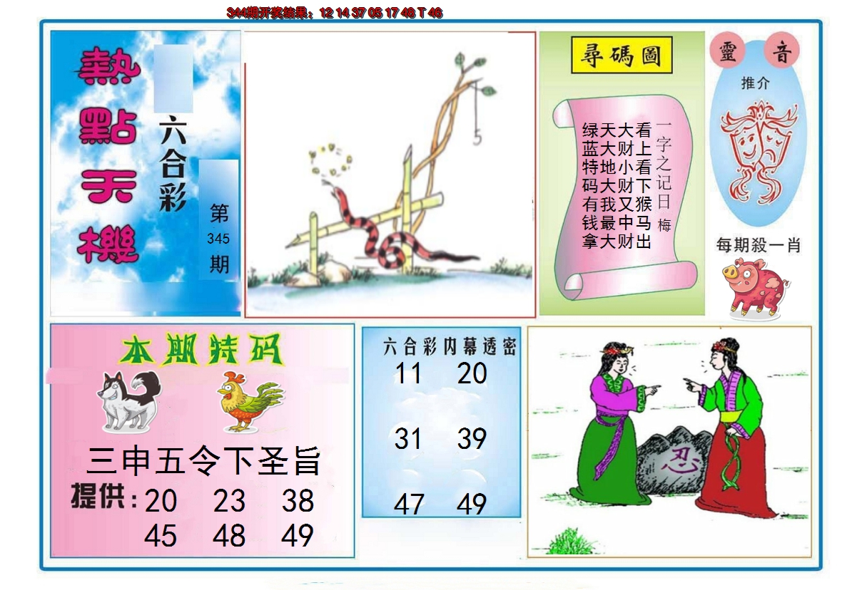 2024345期热点天机