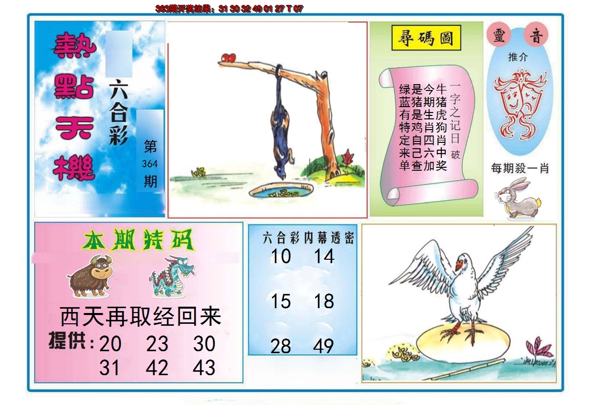 2024364期热点天机