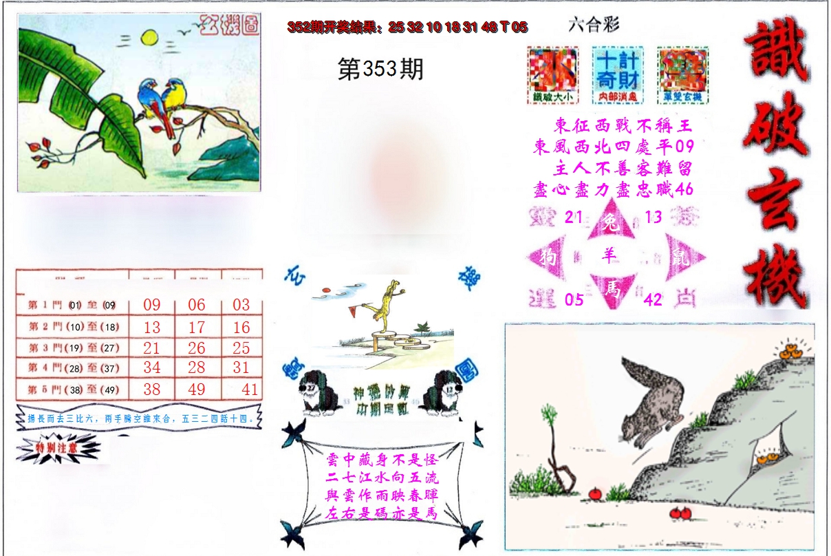 2024353期识破玄机