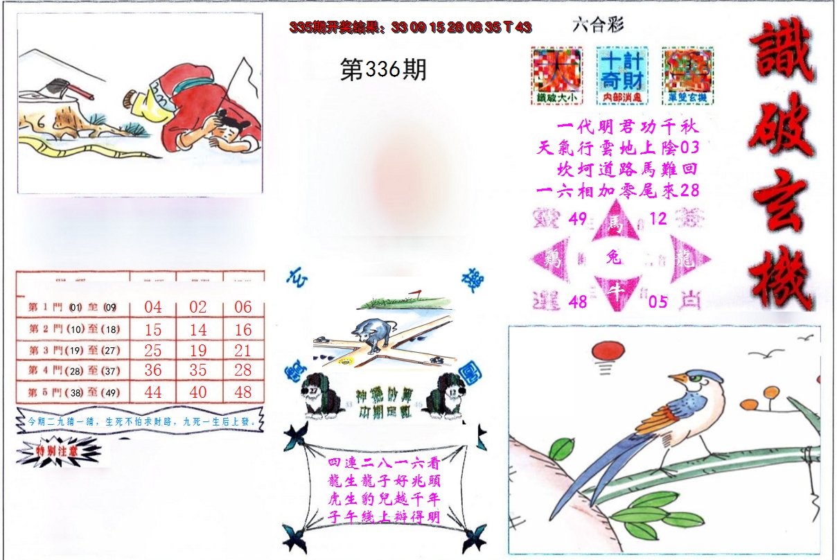 2024336期识破玄机