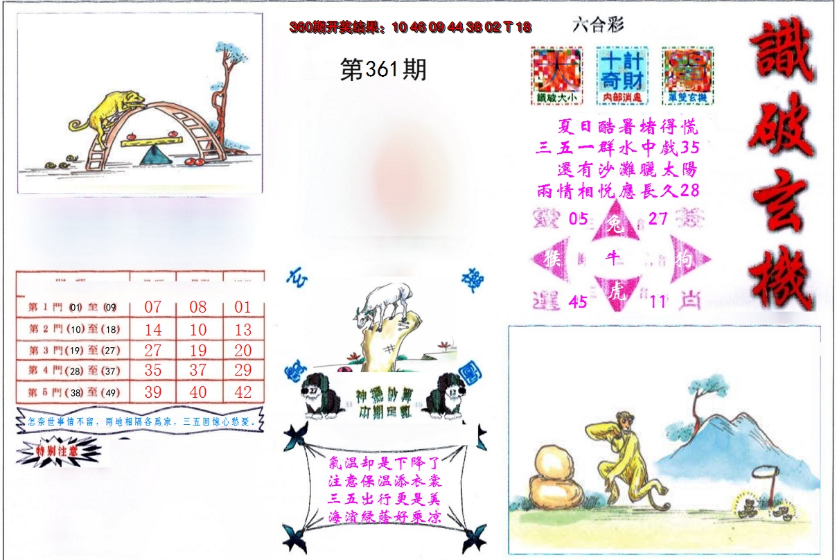 2024361期识破玄机