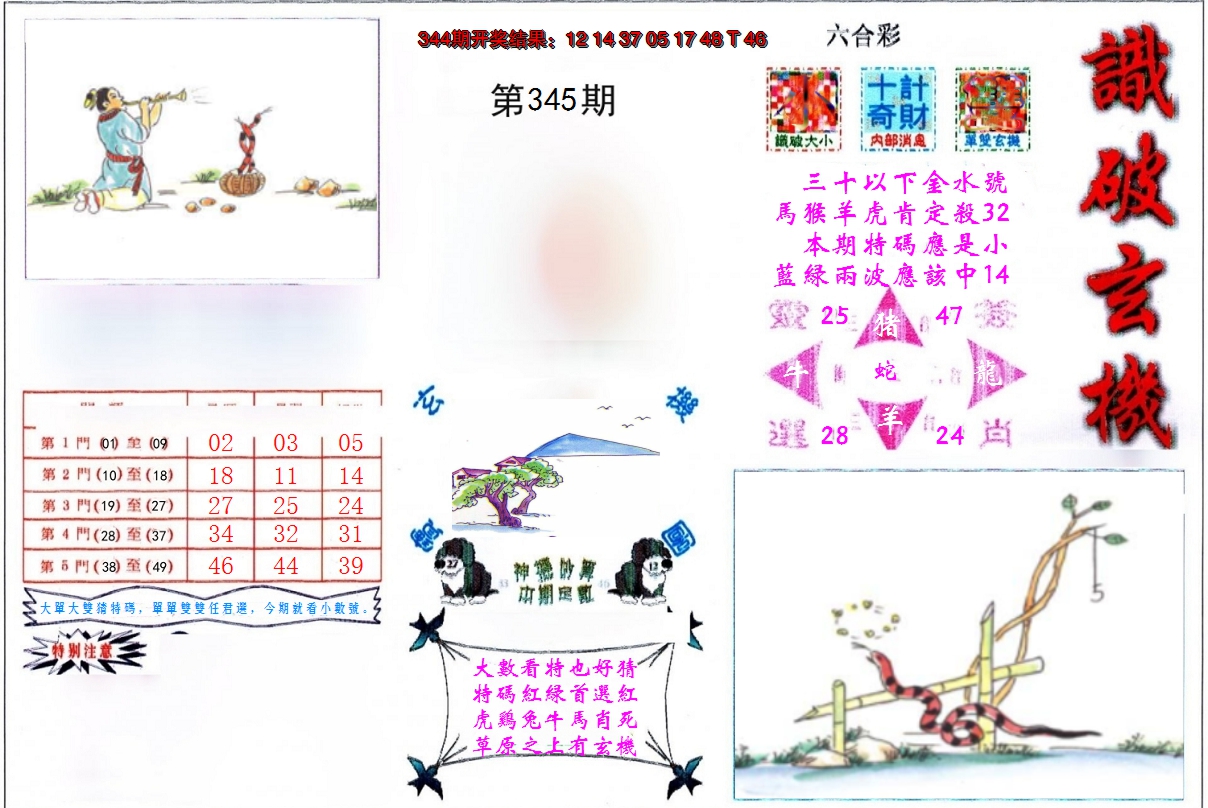 2024345期识破玄机