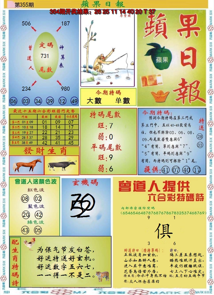 2024355期青苹果日报