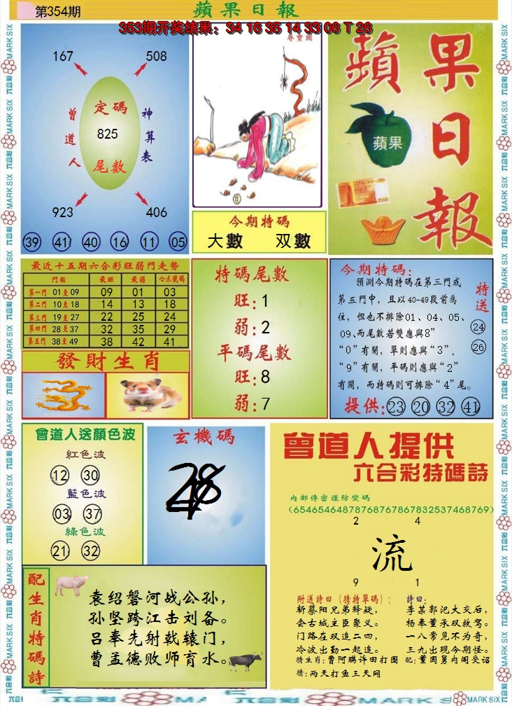 2024354期青苹果日报