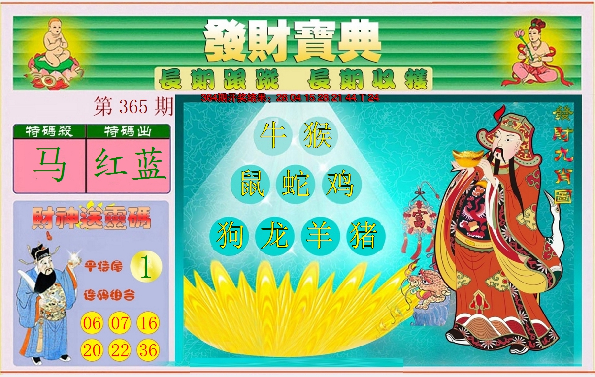 2024365期发财宝典