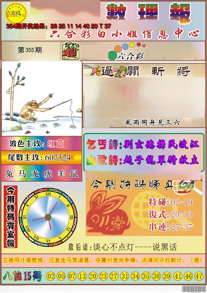 2024355期九龙数理报