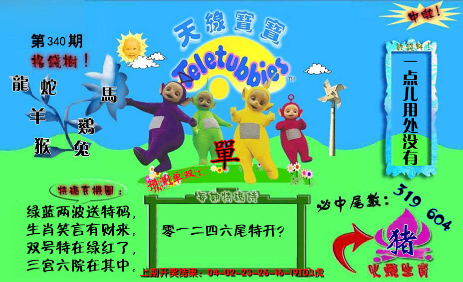 2024340期宝宝特码图