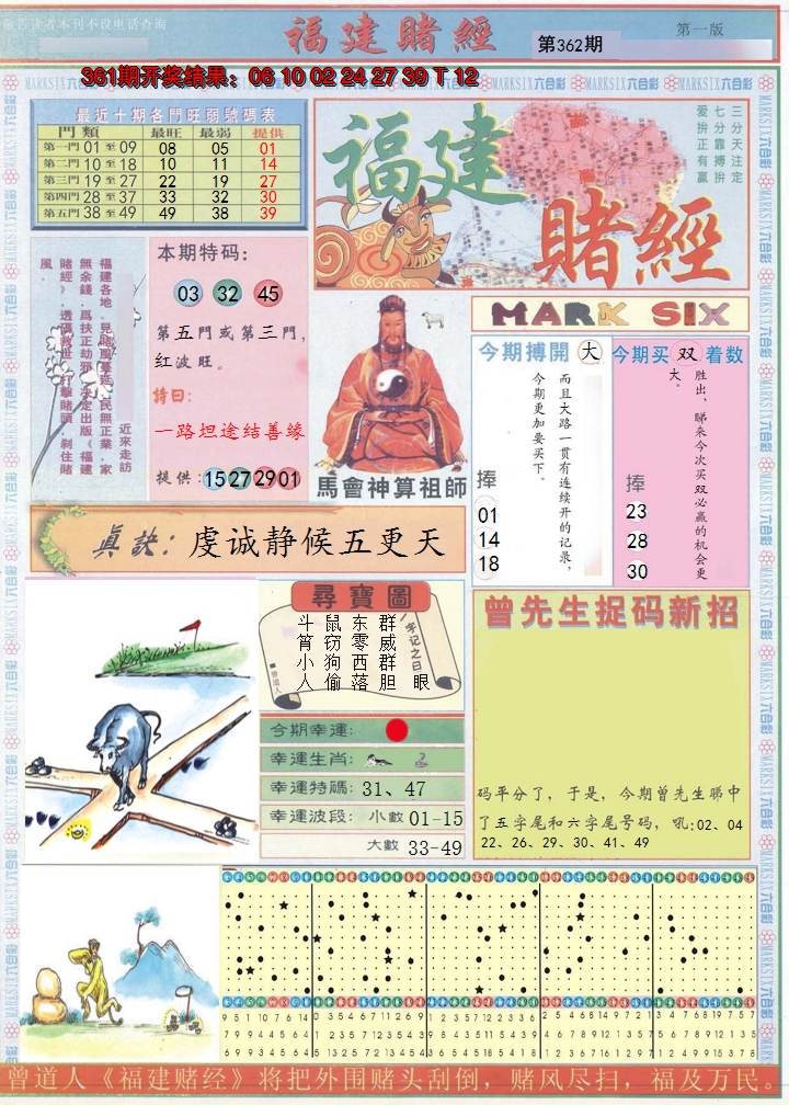 2024362期福建赌经A
