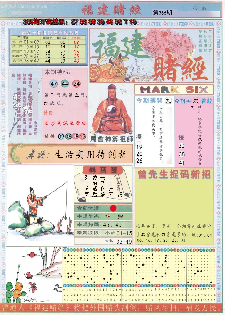 2024366期福建赌经A