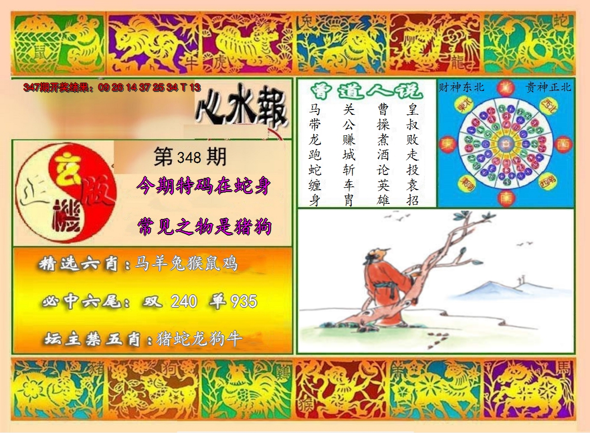 2024348期九龙心水报