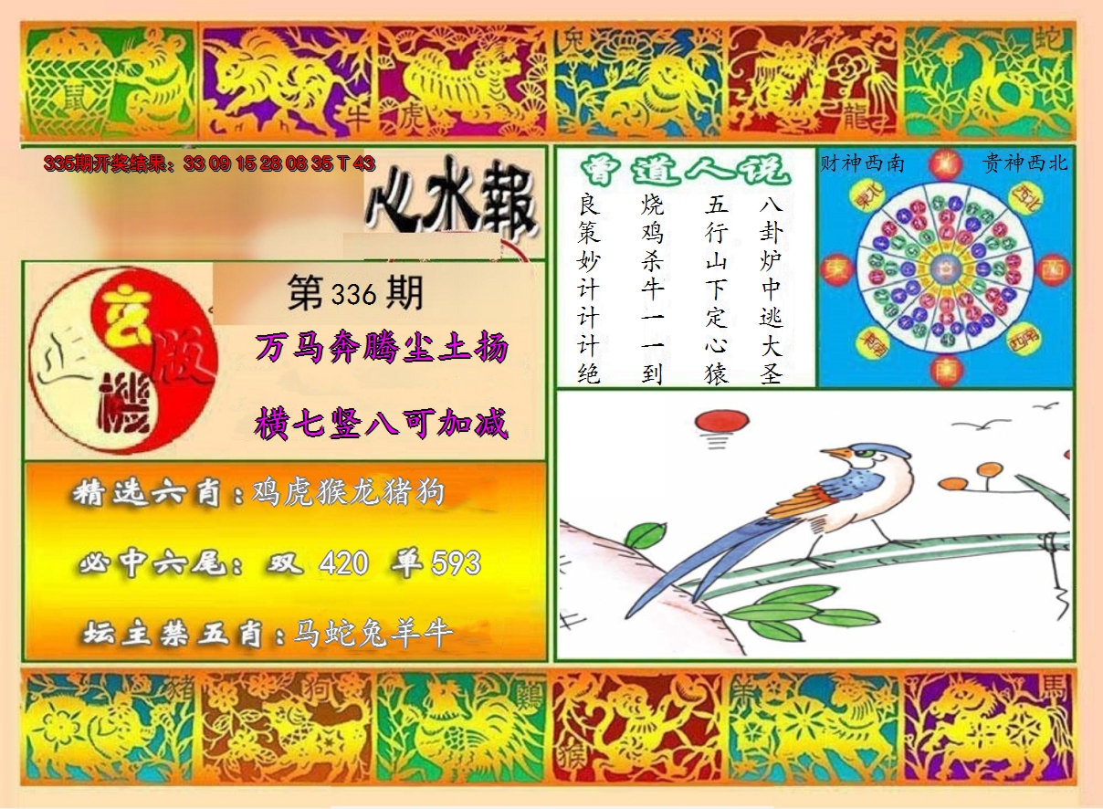 2024336期九龙心水报