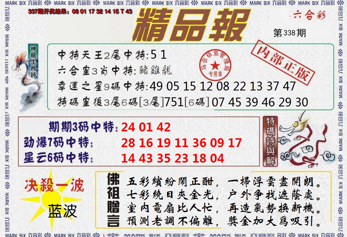 2024338期精品报
