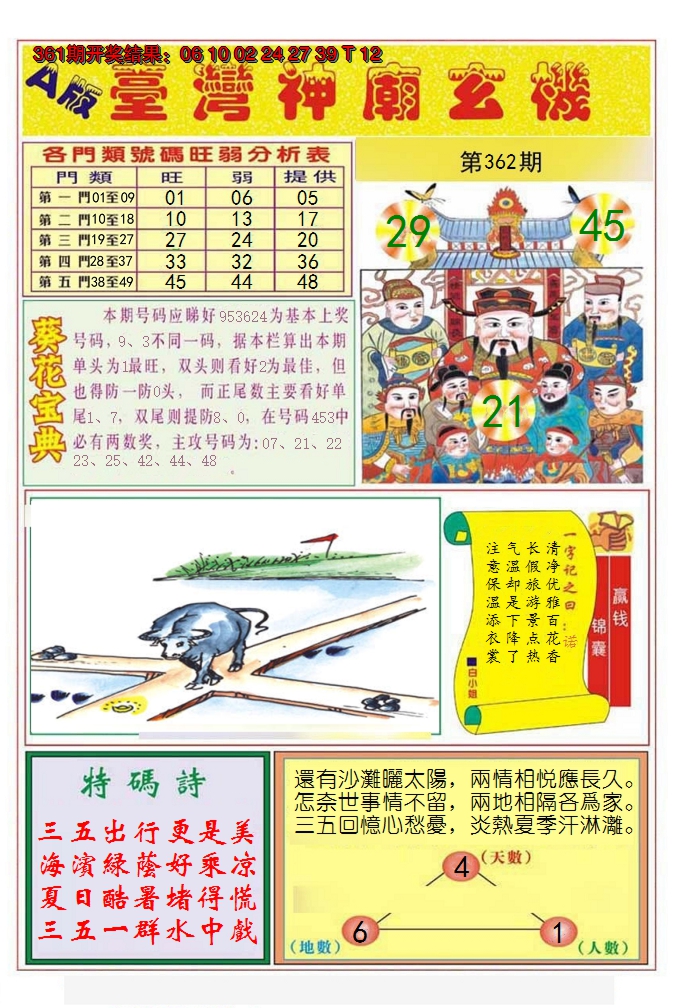 2024362期台湾神庙A