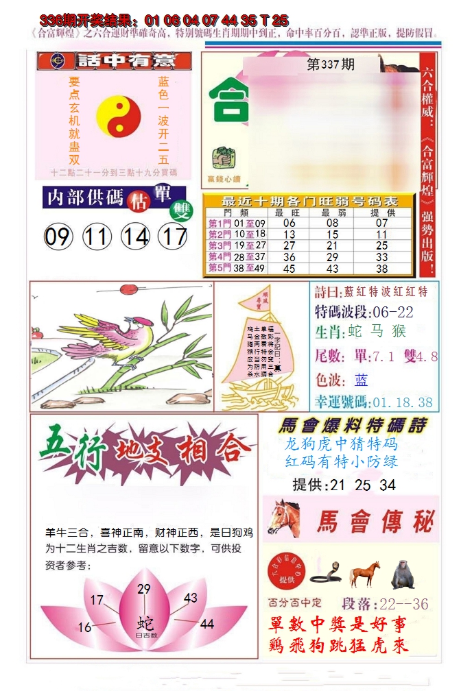 2024337期合富辉煌