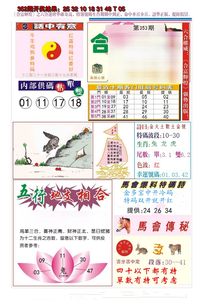 2024353期合富辉煌