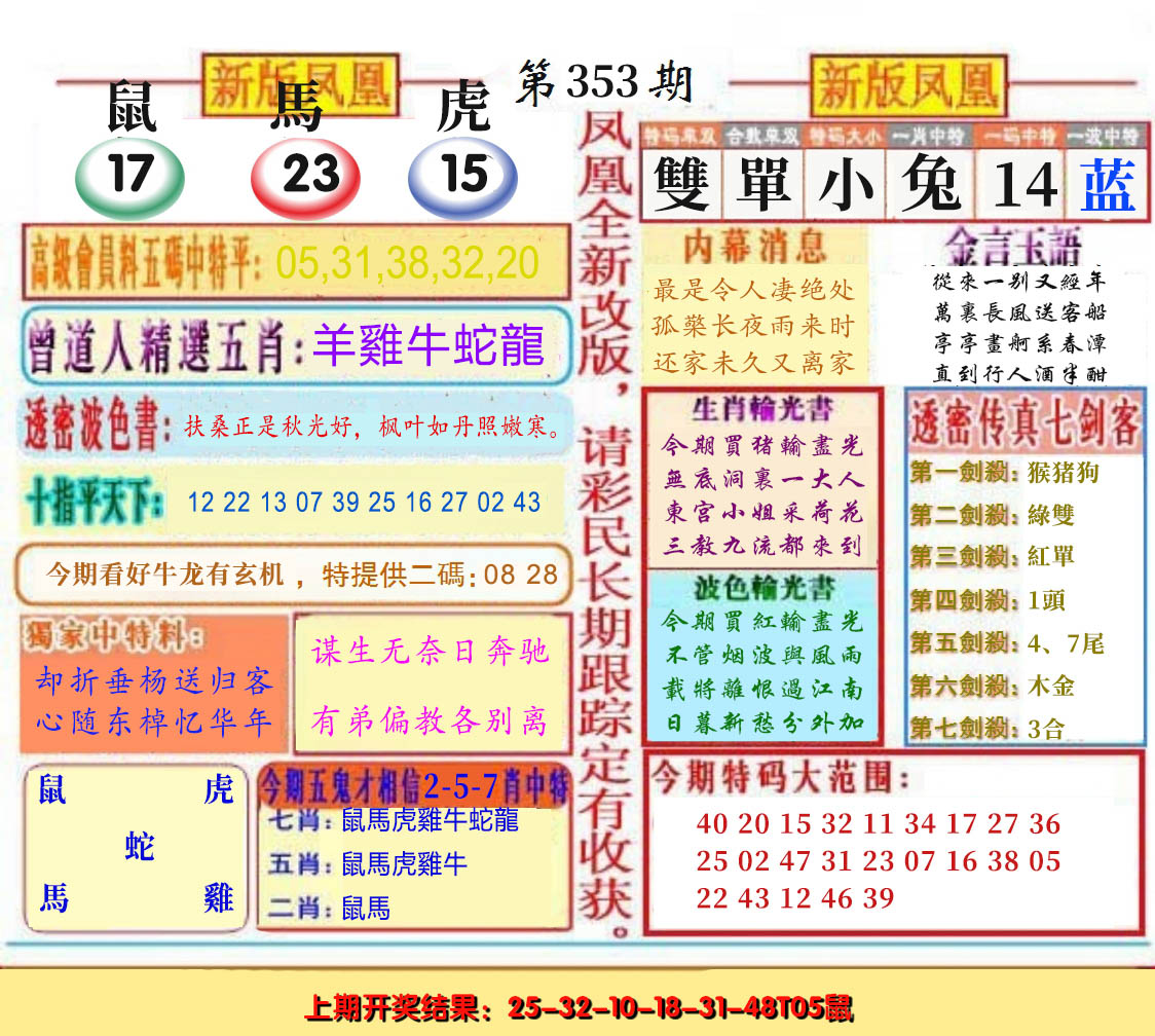 2024353期二代凤凰报