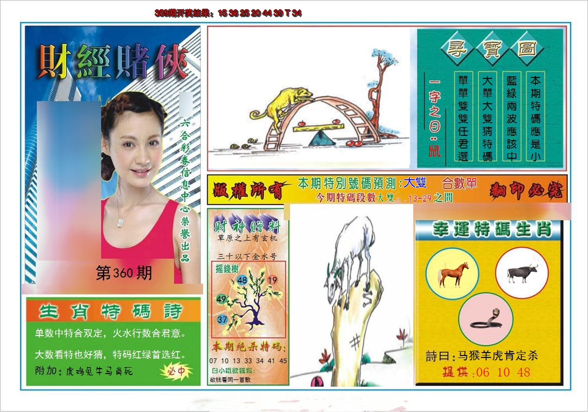 2024360期财经赌侠