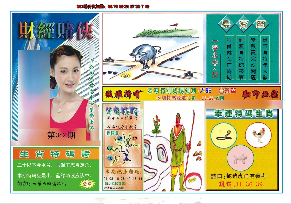 2024362期财经赌侠