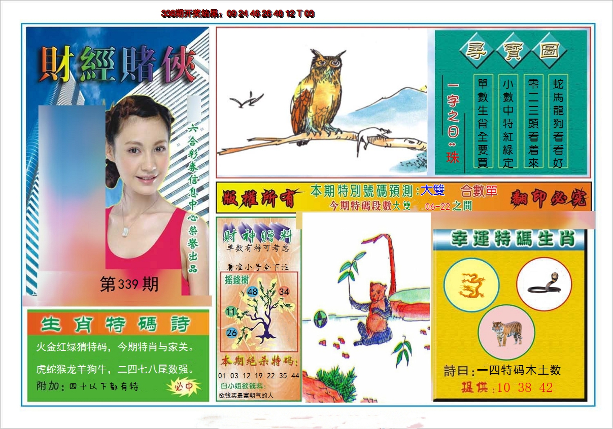 2024339期财经赌侠