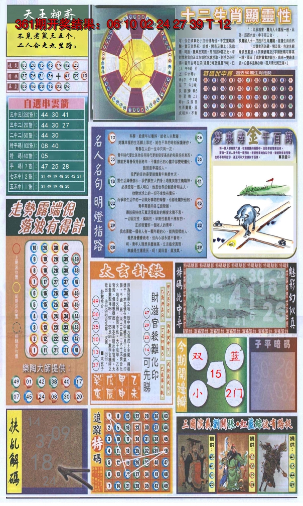 2024362期新报跑狗-2(背面)