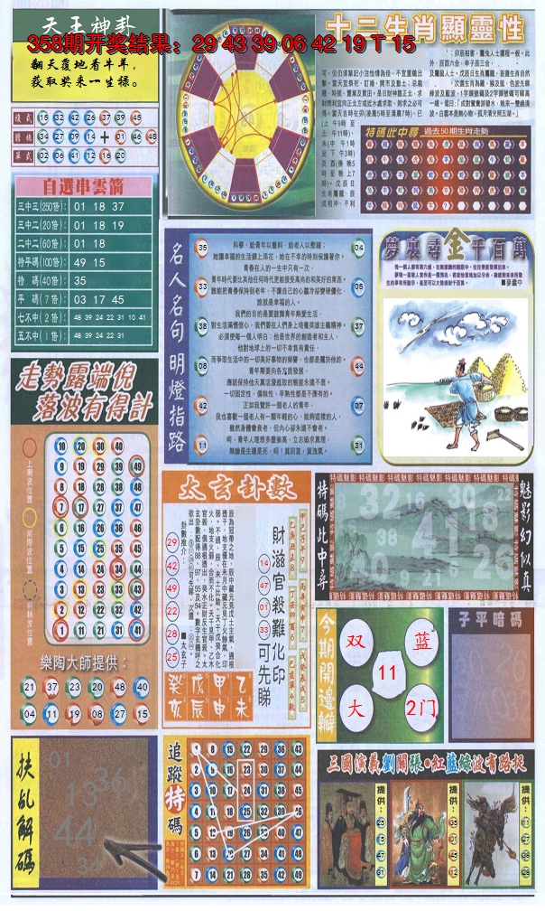 2024359期新报跑狗-2(背面)