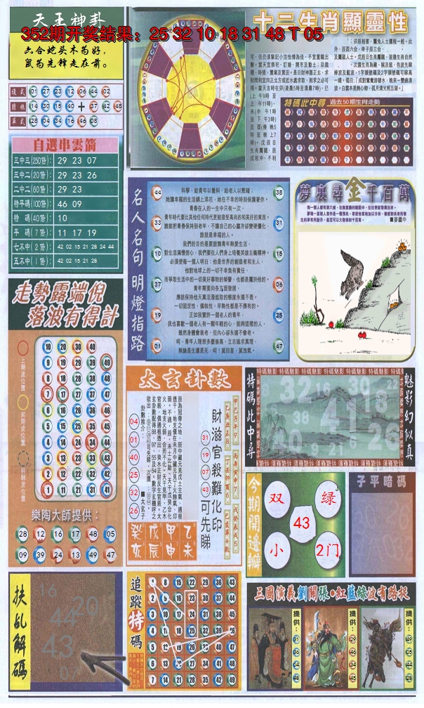 2024353期新报跑狗-2(背面)