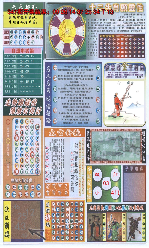 2024348期新报跑狗-2(背面)