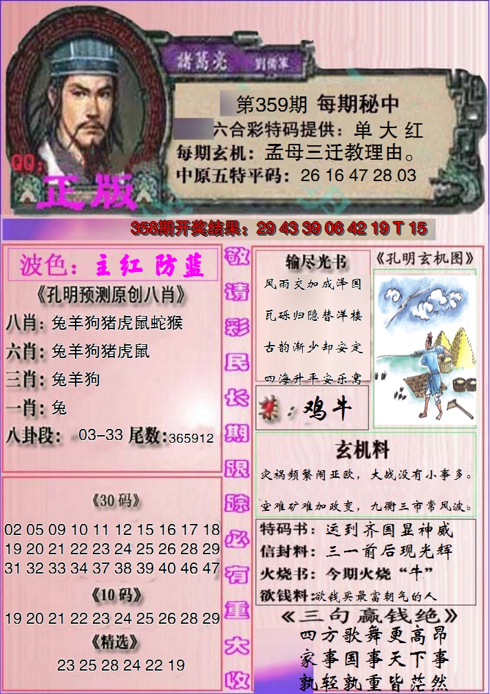 2024359期一代孔明报